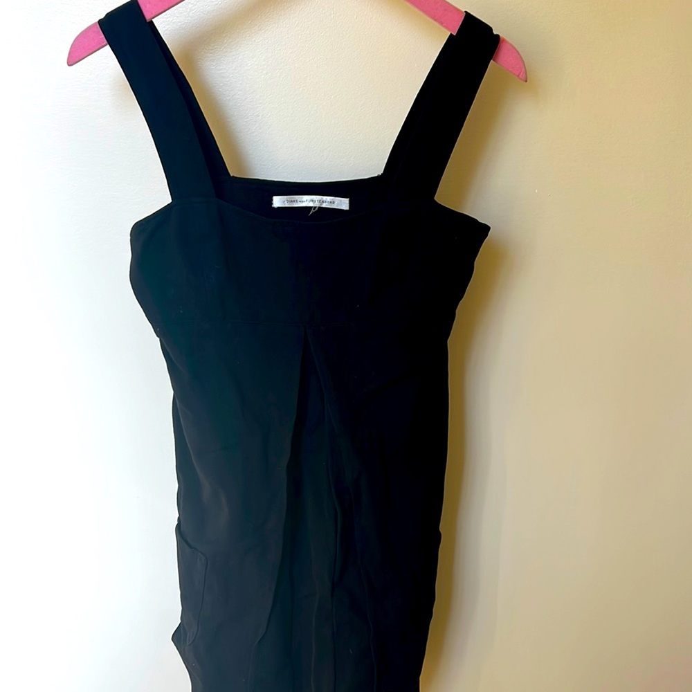 Diane van Furstenberg black mini dress/tunic